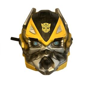 Transformers Bumblebee Costume Mask Helmet Role Play Cosplay Kids One Size